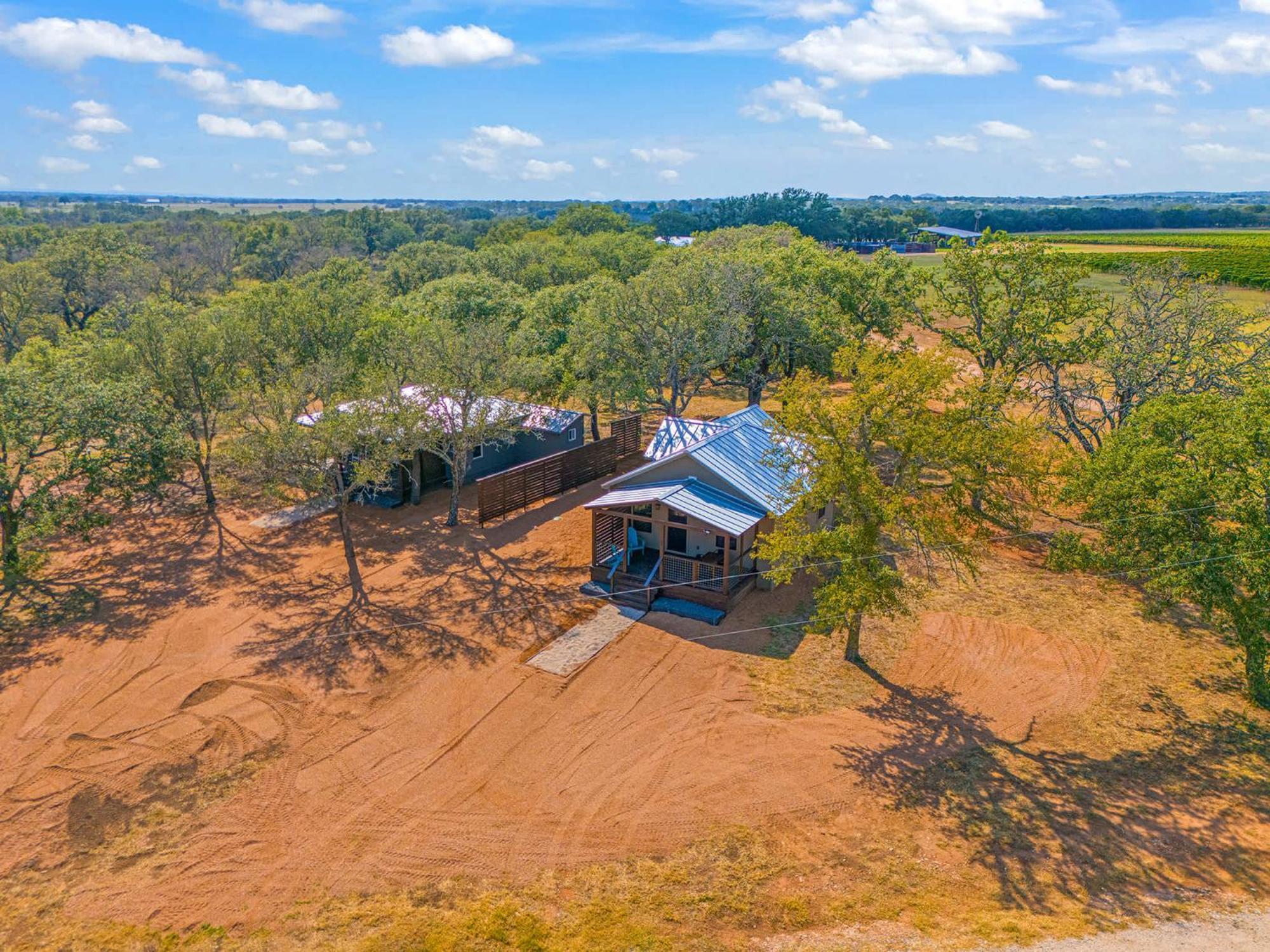 Ab Astris - Starry Night Cottage 1 Stonewall Exterior foto