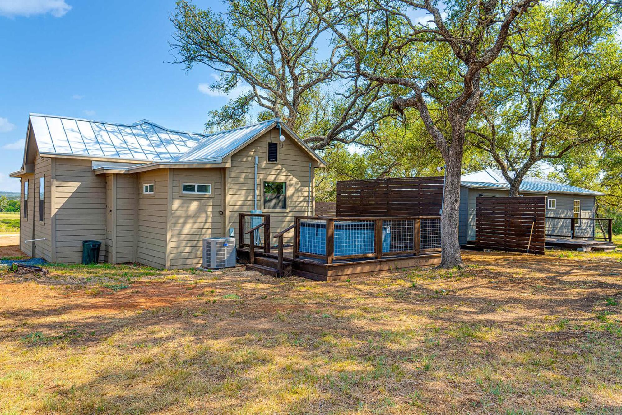 Ab Astris - Starry Night Cottage 1 Stonewall Exterior foto