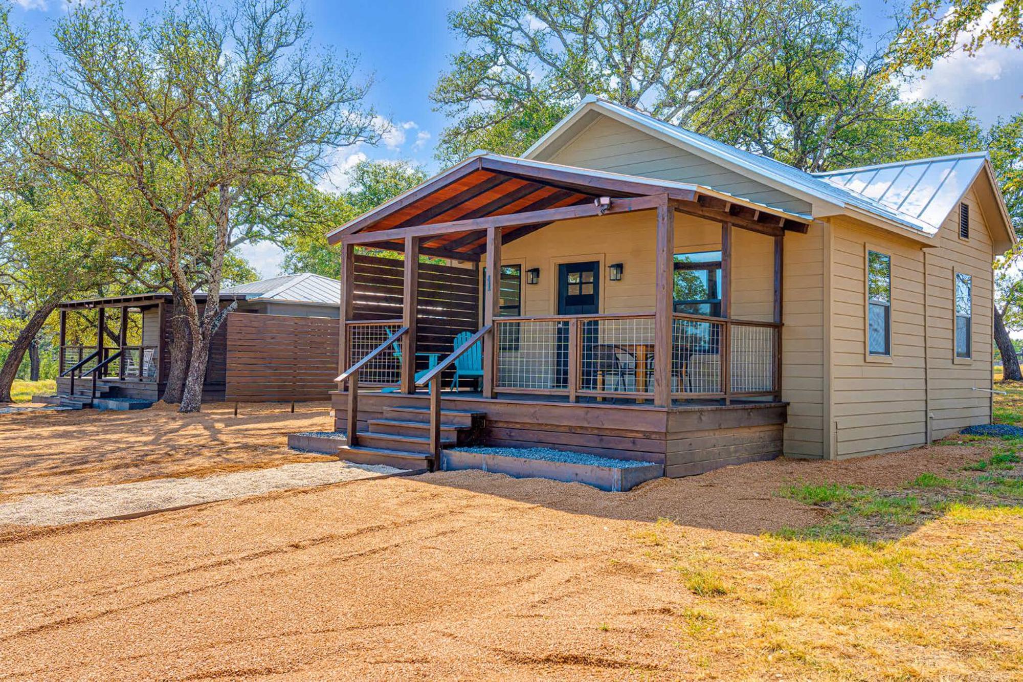 Ab Astris - Starry Night Cottage 1 Stonewall Exterior foto