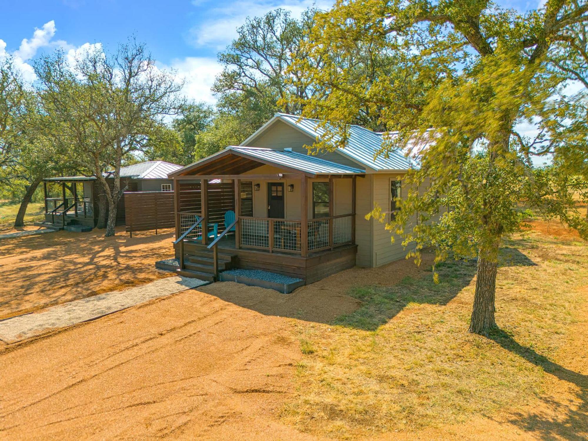 Ab Astris - Starry Night Cottage 1 Stonewall Exterior foto