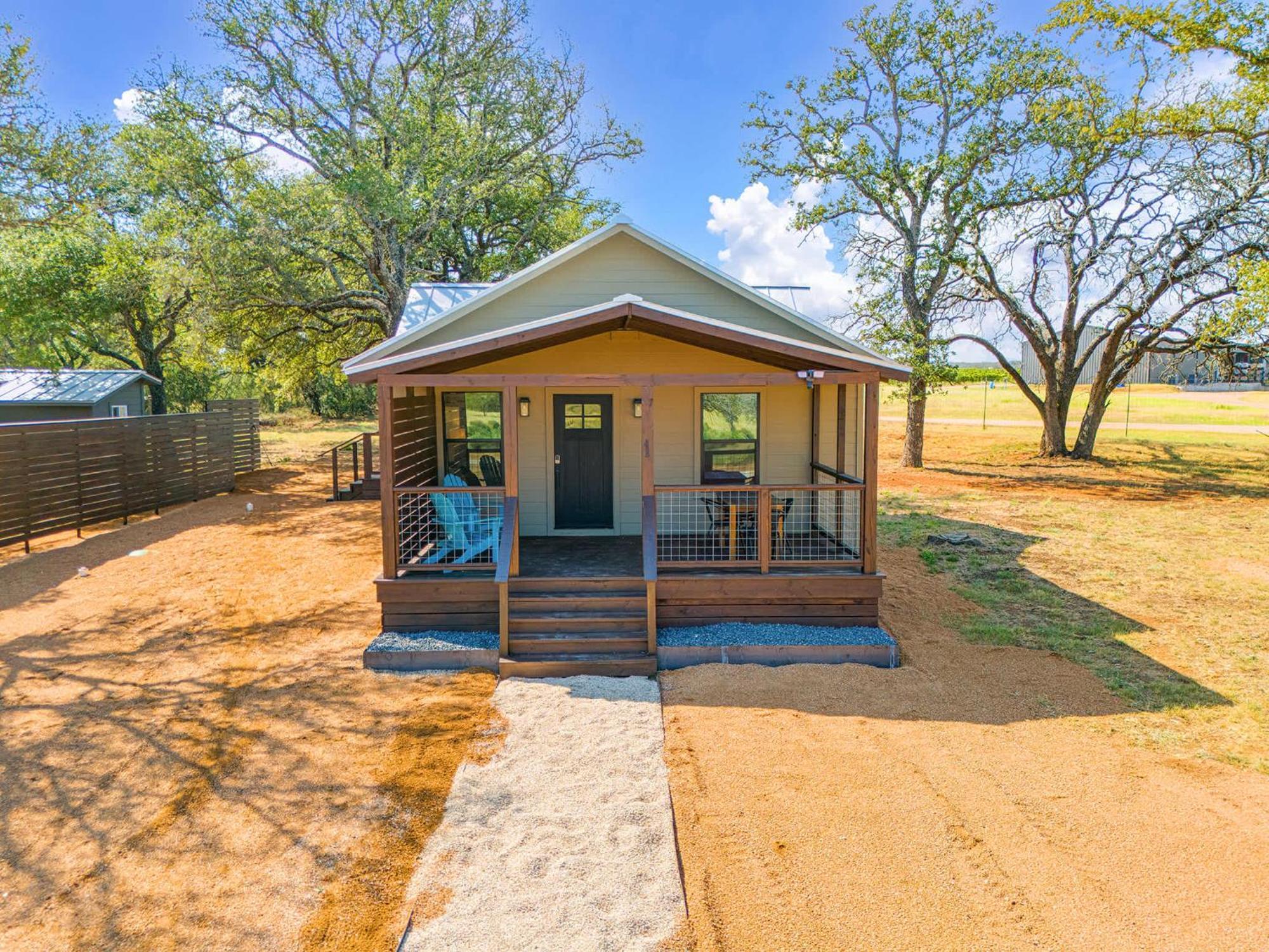 Ab Astris - Starry Night Cottage 1 Stonewall Exterior foto