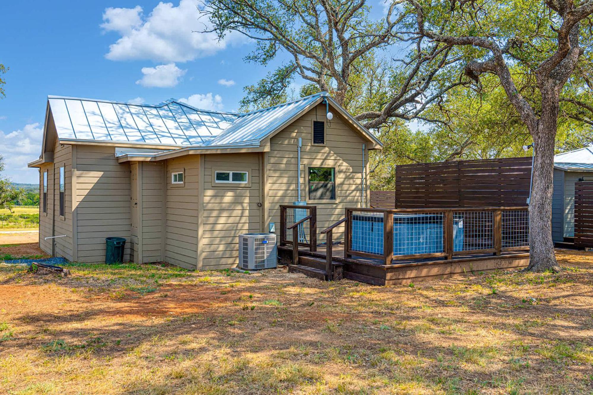 Ab Astris - Starry Night Cottage 1 Stonewall Exterior foto