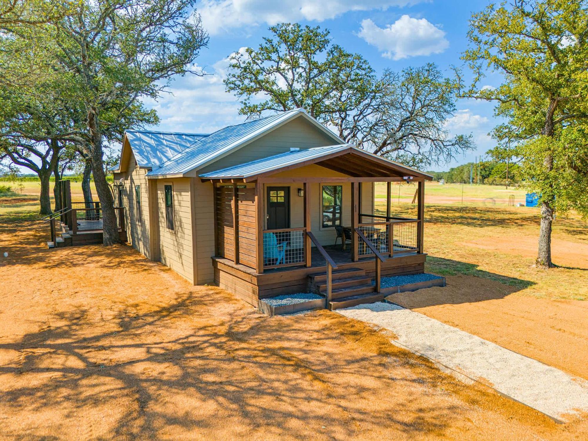 Ab Astris - Starry Night Cottage 1 Stonewall Exterior foto