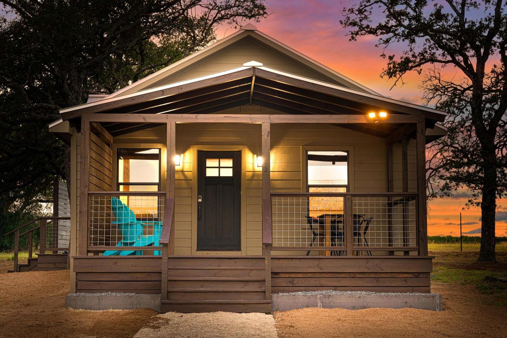 Ab Astris - Starry Night Cottage 1 Stonewall Exterior foto